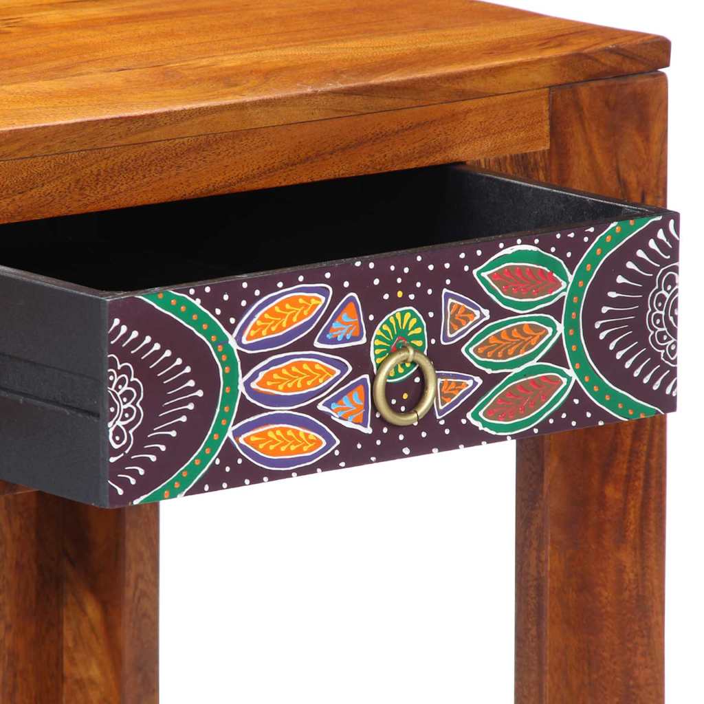 Schrijfbureau met lade met opslag Bruin 100 x 50 x 75 cm