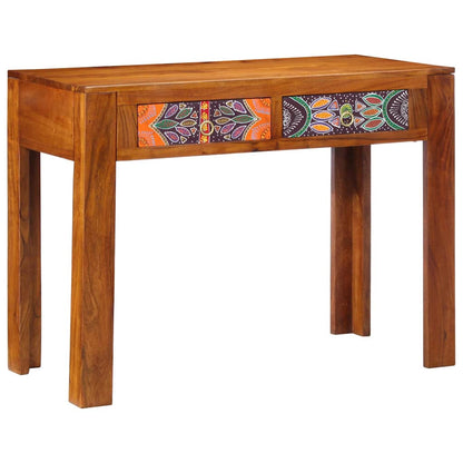 Schrijfbureau met lade met opslag Bruin 100 x 50 x 75 cm