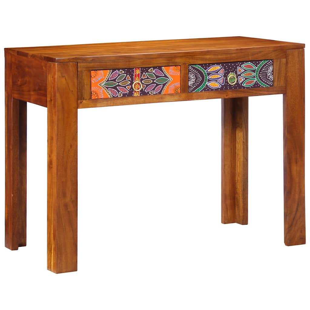 Schrijfbureau met lade met opslag Bruin 100 x 50 x 75 cm