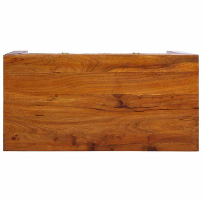 Schrijfbureau met lade met opslag Bruin 100 x 50 x 75 cm