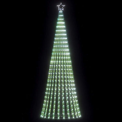 LED-kerstboom 475 LEDs koud wit 247 cm