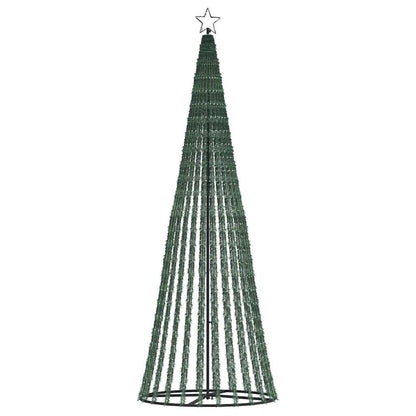 LED-kerstboom 475 LEDs kleurrijk 247 cm