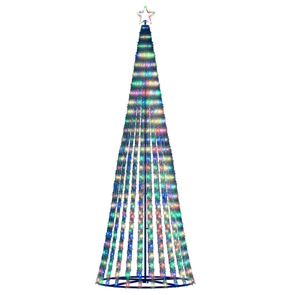 LED-kerstboom 475 LEDs kleurrijk 247 cm