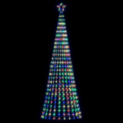 LED-kerstboom 475 LEDs kleurrijk 247 cm