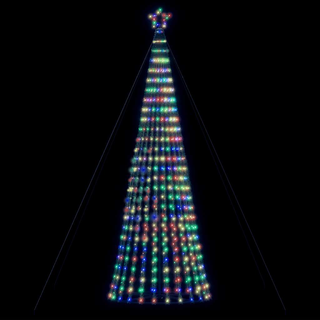 LED-kerstboom 1028 LEDs kleurrijk 403 cm