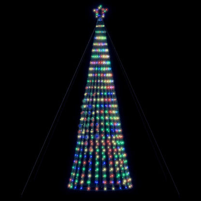 LED-kerstboom 1028 LEDs kleurrijk 403 cm