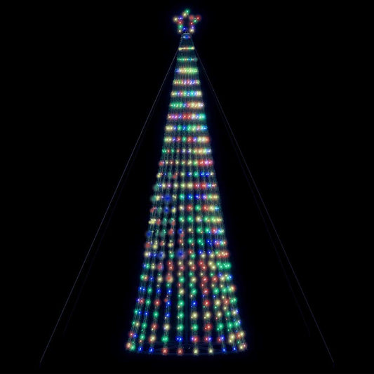 LED-kerstboom 1028 LEDs kleurrijk 403 cm