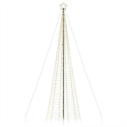 LED-kerstboom met spikes 1534 LEDs warm wit 500 cm