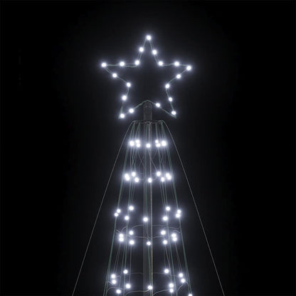 LED-kerstboom met spikes 1534 LEDs 500 cm koud wit