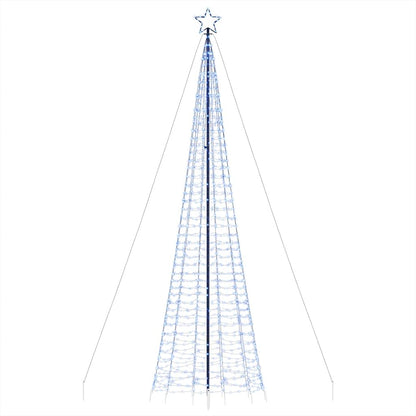 Light cone with ground spikes 1534 blue LEDs 500 cm