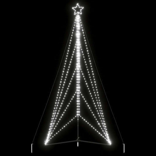 Christmas tree lights 615 cold white LEDs 404.5 cm