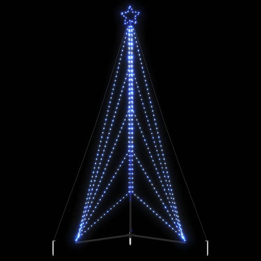Christmas tree lights 615 blue LEDs 404.5 cm