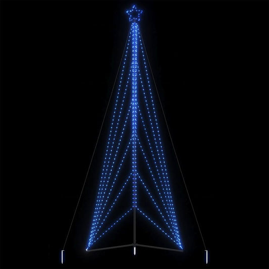 Christmas tree lights 861 blue LEDs 478 cm