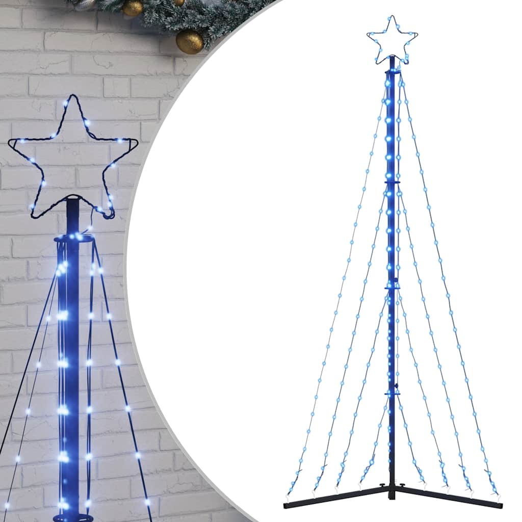 Christmas tree lights 339 blue LEDs 187 cm