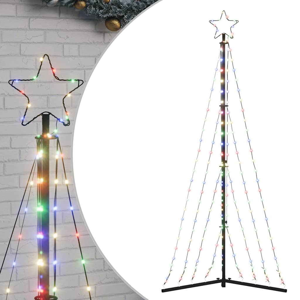 Christmas tree lights 339 colorful LEDs 187 cm