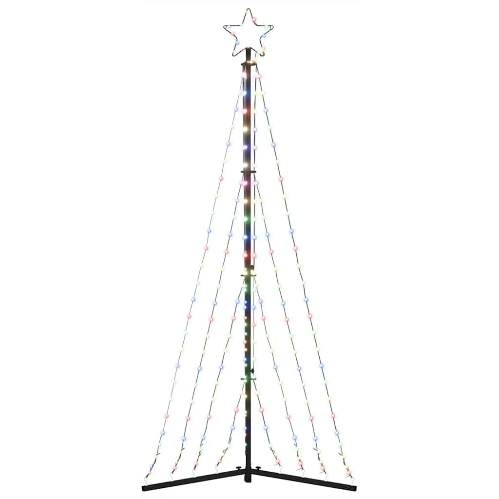 Christmas tree lights 339 colorful LEDs 187 cm
