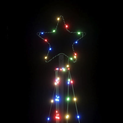 Christmas tree lights 339 colorful LEDs 187 cm