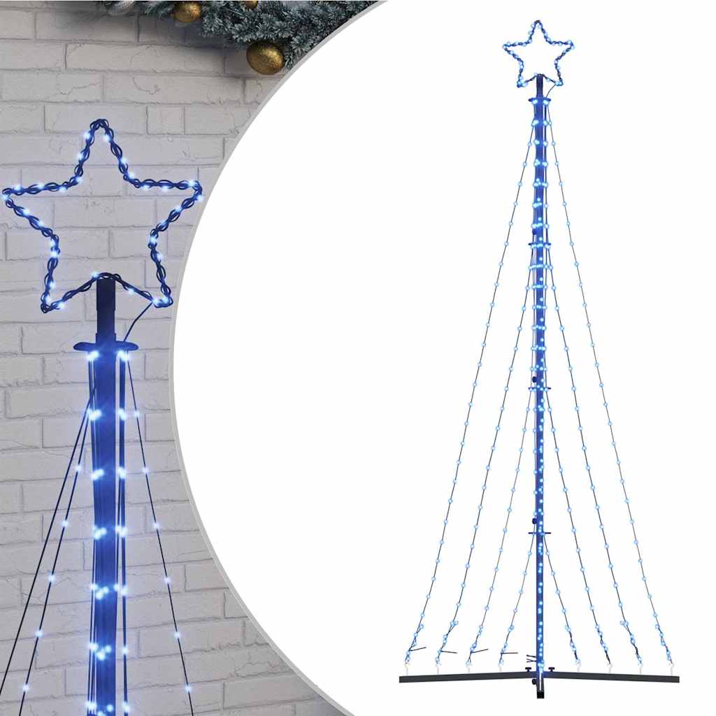 Christmas tree lights 447 blue LEDs 249 cm