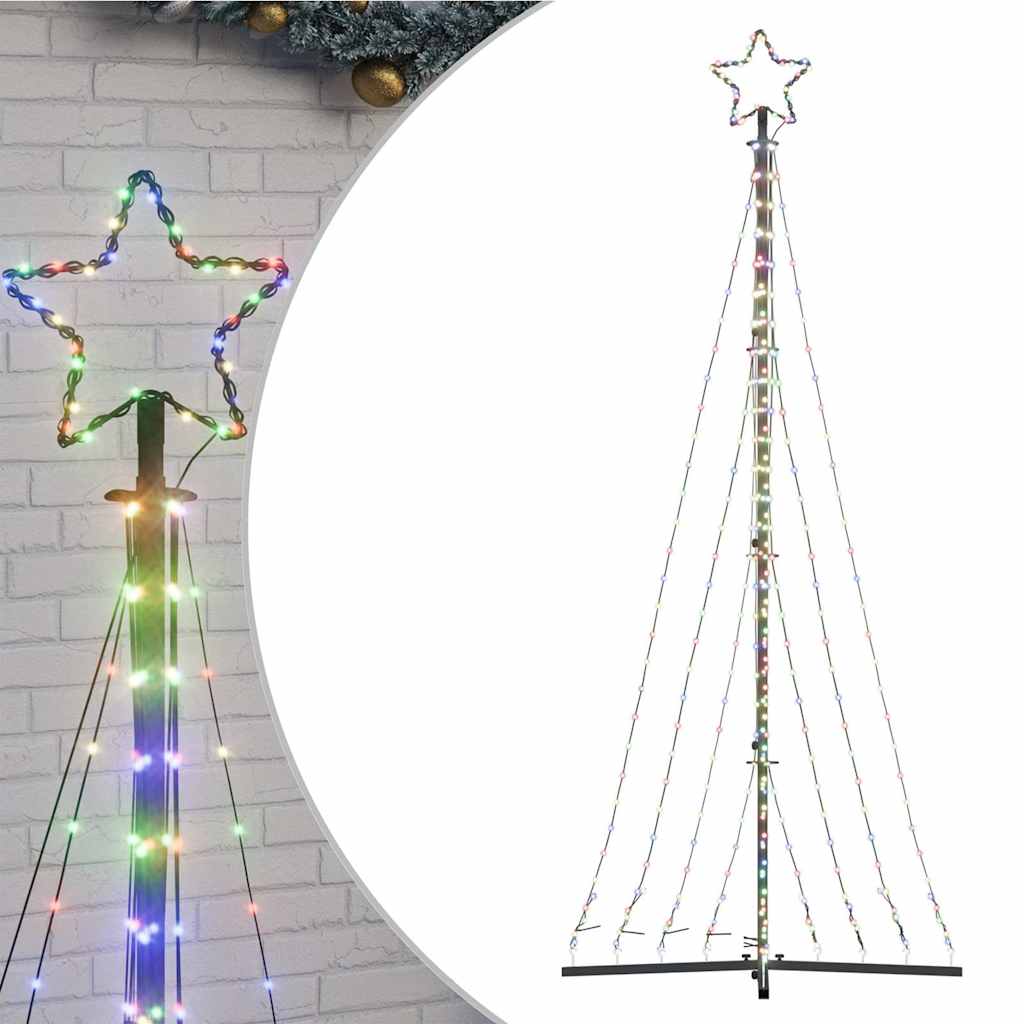 Christmas tree lights 447 colorful LEDs 249 cm