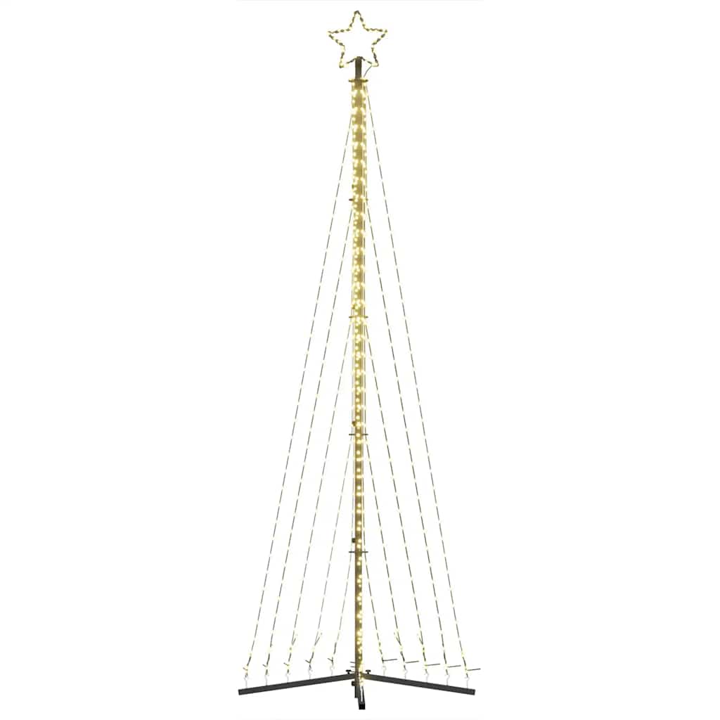 Weihnachtsbaumbeleuchtung 495 warmweiße LEDs 300,5 cm