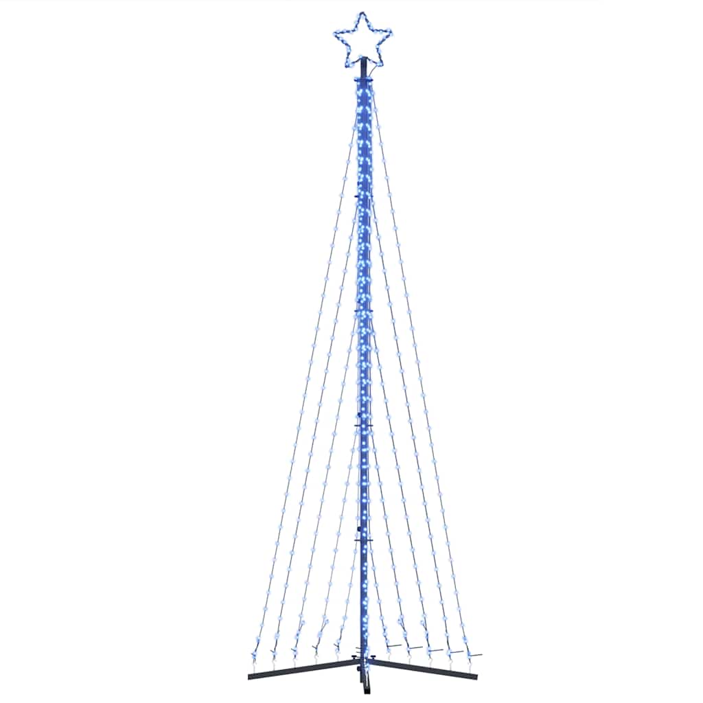 Weihnachtsbaumbeleuchtung 495 blaue LEDs 300,5 cm
