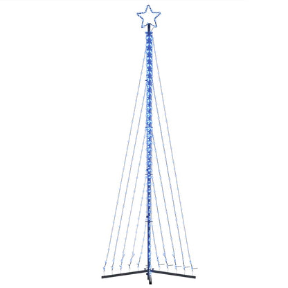 Weihnachtsbaumbeleuchtung 495 blaue LEDs 300,5 cm