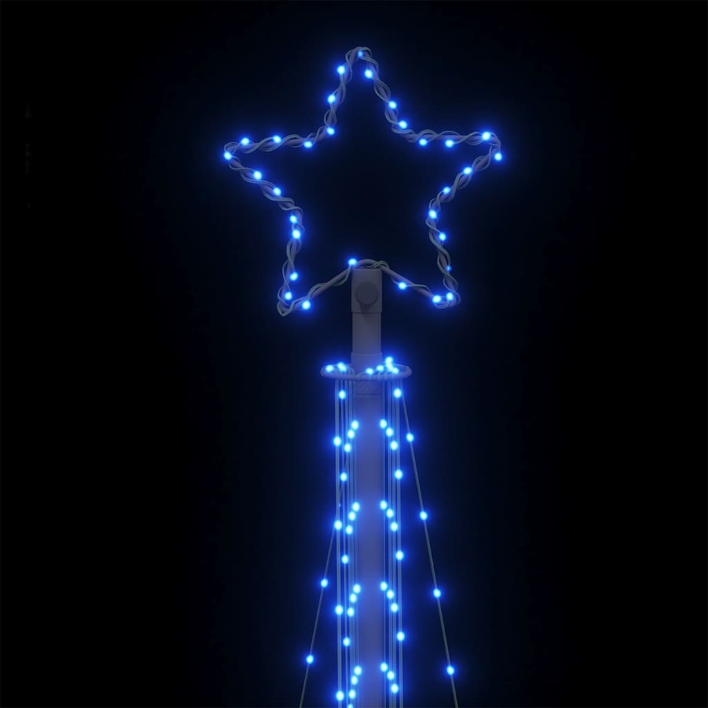 Weihnachtsbaumbeleuchtung 495 blaue LEDs 300,5 cm