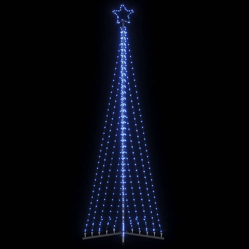 Weihnachtsbaumbeleuchtung 495 blaue LEDs 300,5 cm