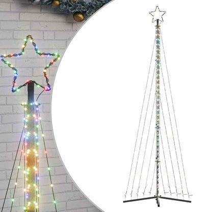 Weihnachtsbaumbeleuchtung 495 bunte LEDs 300,5 cm