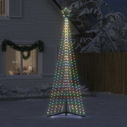 Weihnachtsbaumbeleuchtung 495 bunte LEDs 300,5 cm