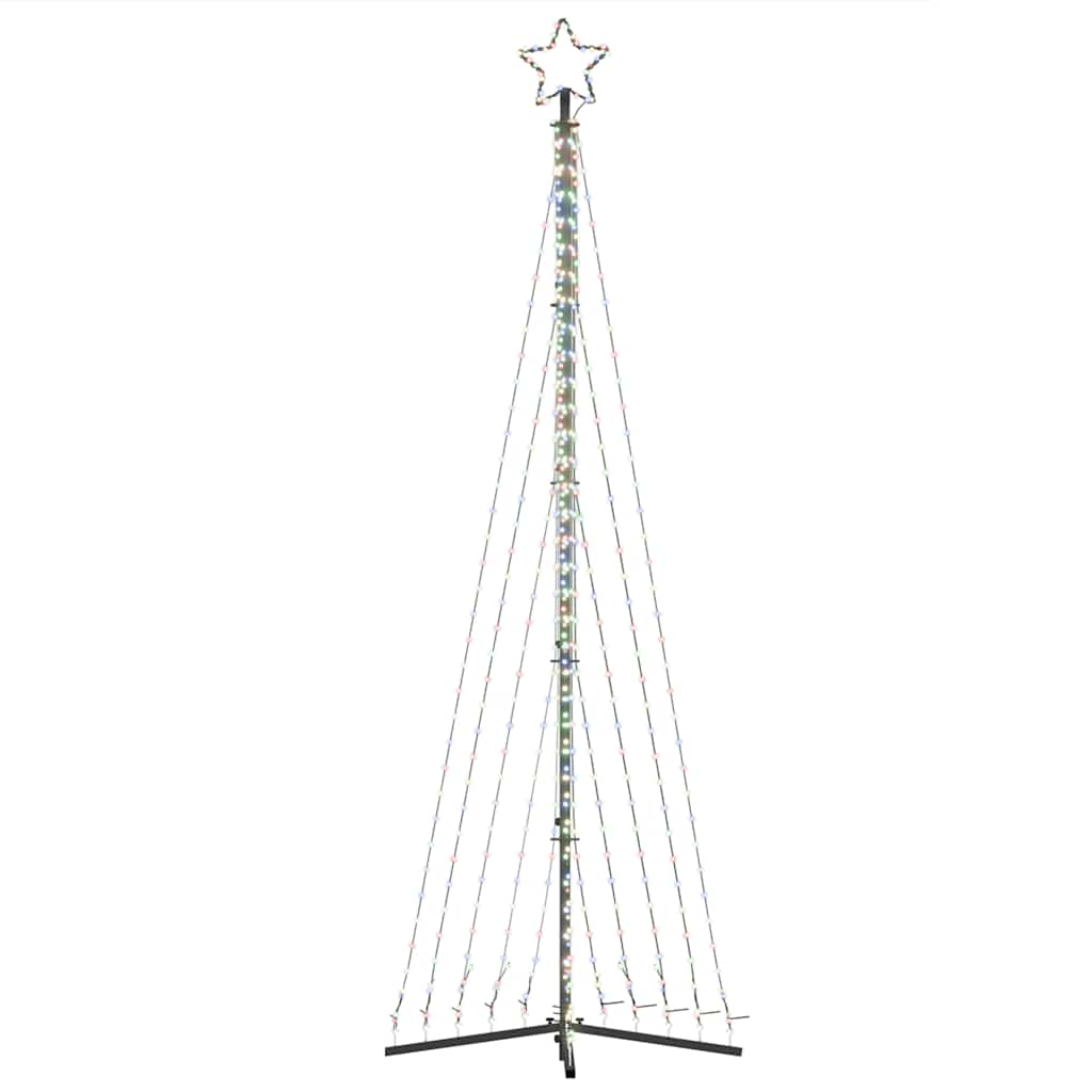 Weihnachtsbaumbeleuchtung 495 bunte LEDs 300,5 cm
