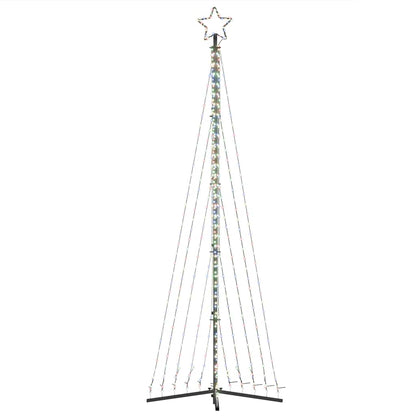 Weihnachtsbaumbeleuchtung 495 bunte LEDs 300,5 cm