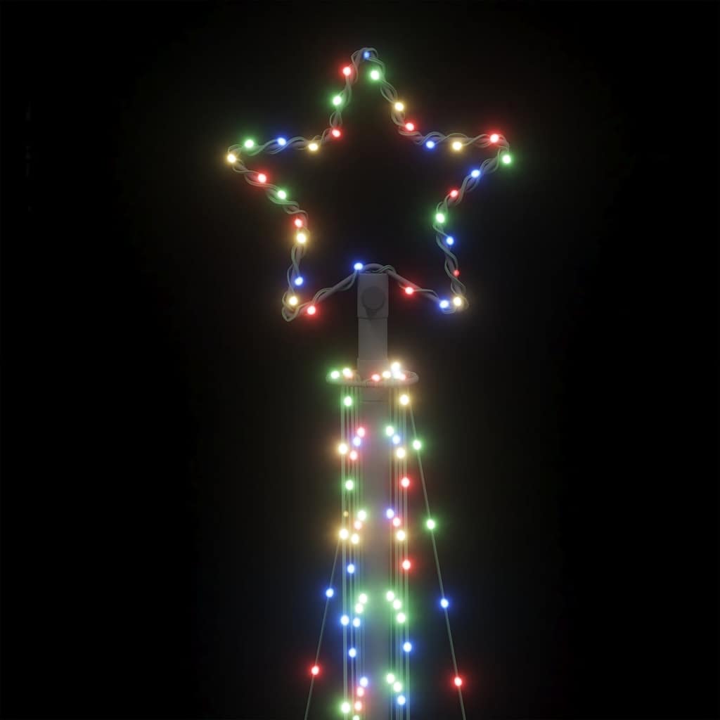 Weihnachtsbaumbeleuchtung 495 bunte LEDs 300,5 cm