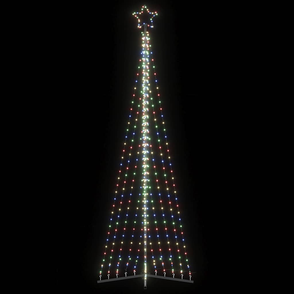 Weihnachtsbaumbeleuchtung 495 bunte LEDs 300,5 cm