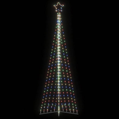 Weihnachtsbaumbeleuchtung 495 bunte LEDs 300,5 cm