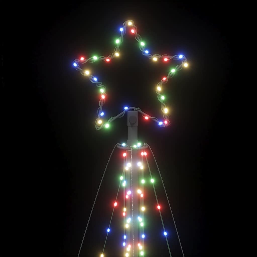 Weihnachtsbaumbeleuchtung 570 bunte LEDs 399 cm