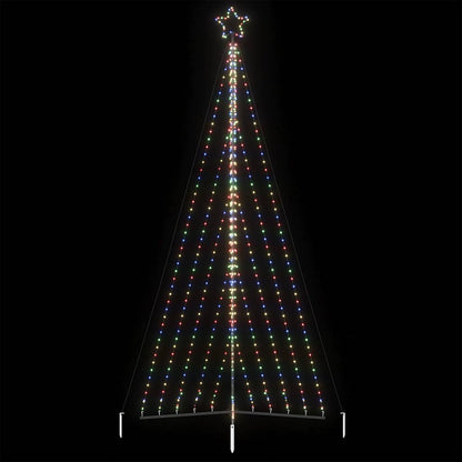 Weihnachtsbaumbeleuchtung 570 bunte LEDs 399 cm