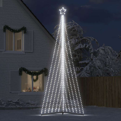 Weihnachtsbaumbeleuchtung 789 kaltweiße LEDs 476 cm