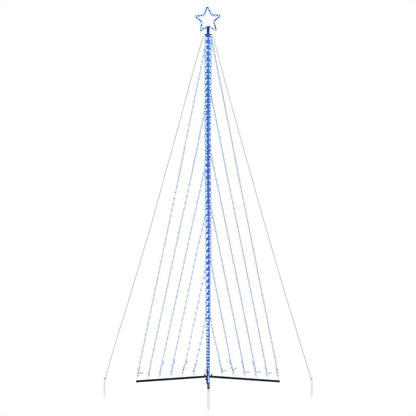 Weihnachtsbaumbeleuchtung 789 blaue LEDs 476 cm