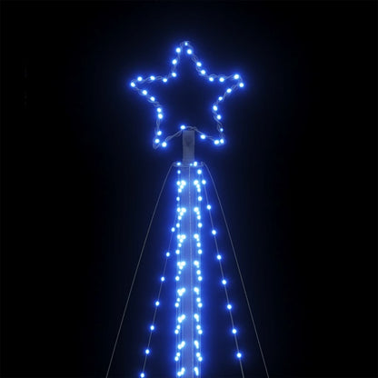 Weihnachtsbaumbeleuchtung 789 blaue LEDs 476 cm