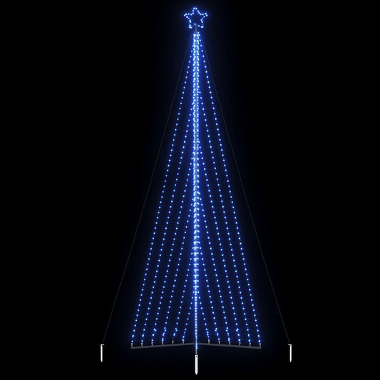 Christmas tree lights 789 blue LEDs 476 cm