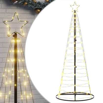 LED-kerstboom 200 LEDs warm wit 180 cm