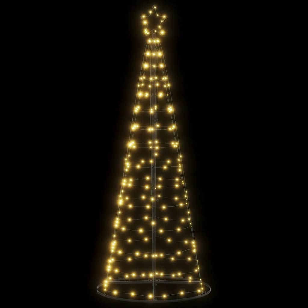 LED-kerstboom 200 LEDs warm wit 180 cm