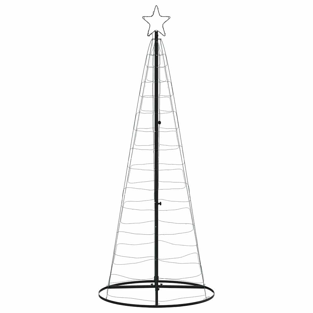 LED-kerstboom 200 LEDs 180 cm blauw