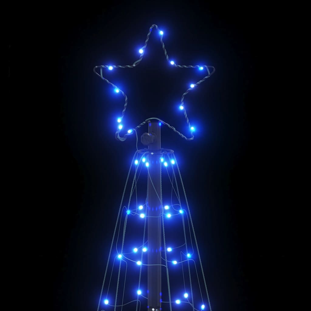LED-kerstboom 200 LEDs 180 cm blauw