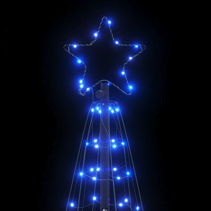 LED-kerstboom 200 LEDs 180 cm blauw