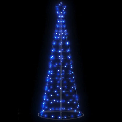 LED-kerstboom 200 LEDs 180 cm blauw