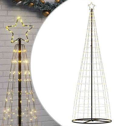 LED-kerstboom 550 LEDs warm wit 300 cm