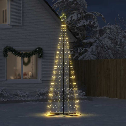 LED-kerstboom 550 LEDs warm wit 300 cm