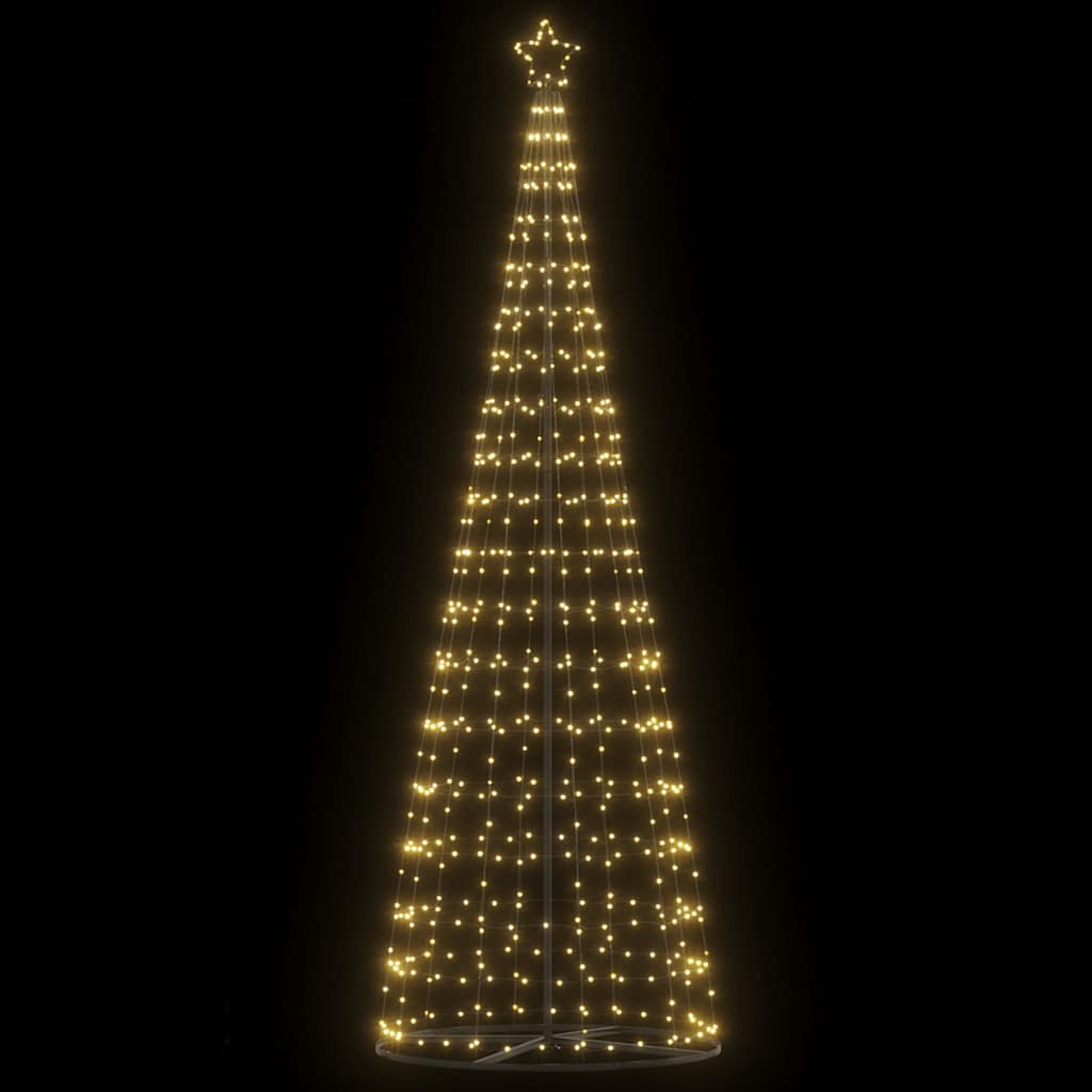 LED-kerstboom 550 LEDs warm wit 300 cm